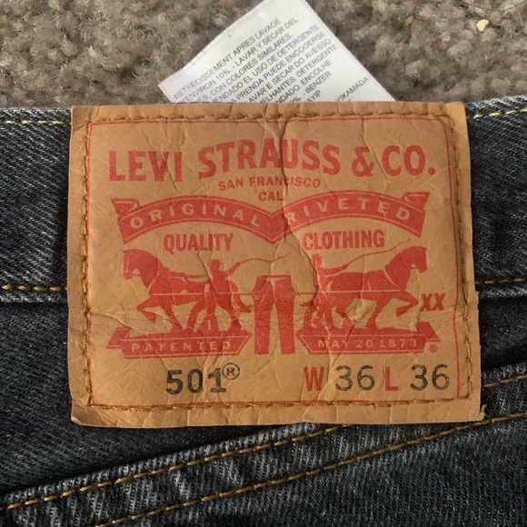 levis 501 w36 l36